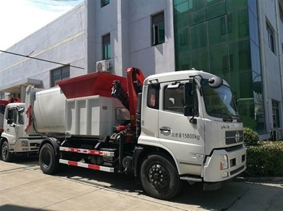 垃圾車改裝電子秤動(dòng)態(tài)稱重垃圾處理站環(huán)衛(wèi)局專用了垃圾車秤