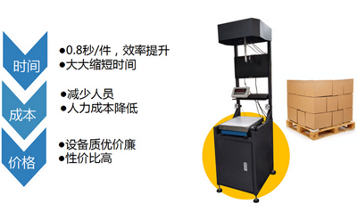 快遞物流自動(dòng)稱重掃碼一體機(jī)