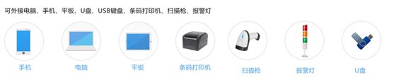 高清智能觸控打印臺秤外接設備