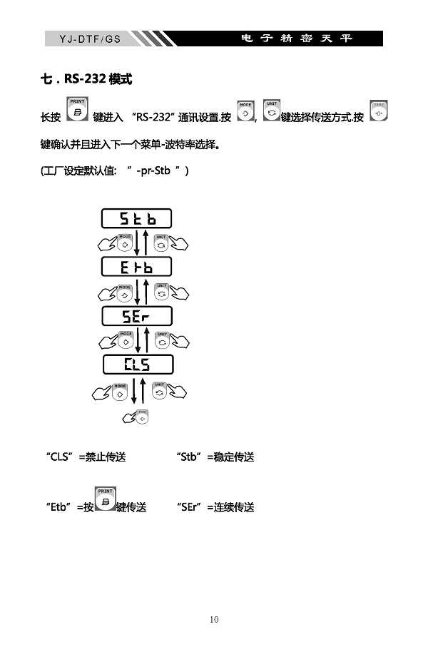 YJ-DTF-GS電子精密天平說明書內(nèi)頁_頁面_11