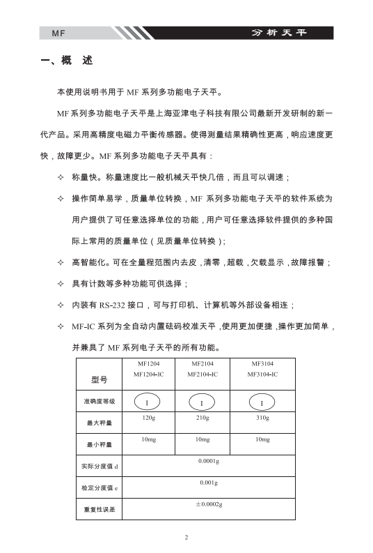 MF系列多功能電子天平產(chǎn)品概述_02