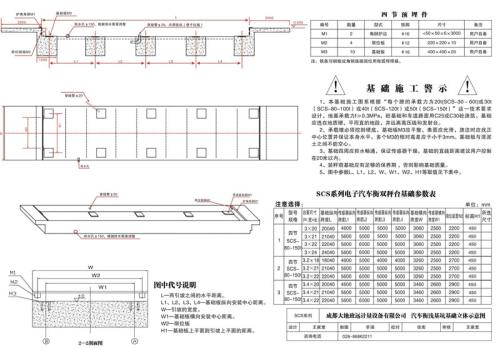 電子汽車衡基礎(chǔ)施工建議